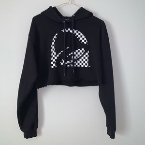 Forever 21 x Taco Bell Cropped Hoodie